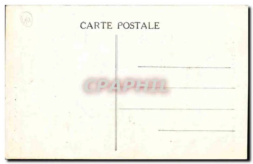NANTES — Alte Häuser in der Rue des Carmes — Sammlung F. Chapeau, Nantes - 2. Jahrtausend - Rückseite