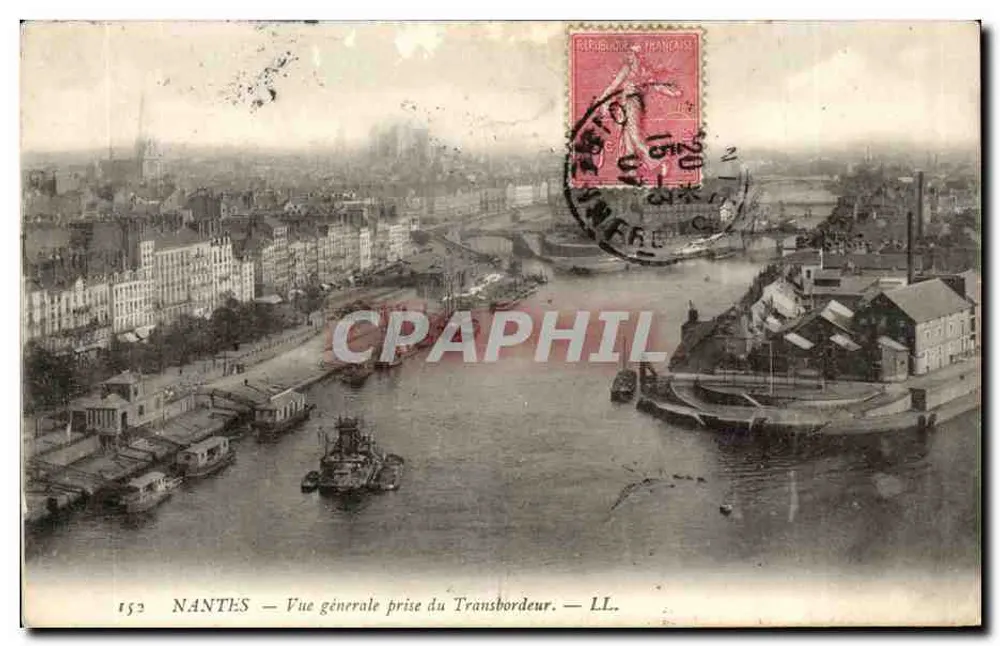 NANTES — Allgemeiner Blick vom Transbordeur — LL. - Vorderseite