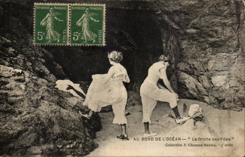 Am Meer — Die Höhle der Feen — Sammlung F. Chapeau Nantes - 9. Tausend - Vorderseite