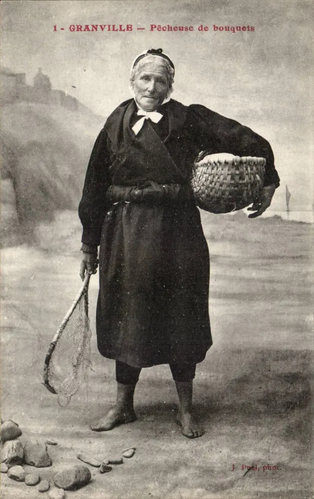 Granville — Fischkorb — J. Puel, Fotografie - Vorderseite