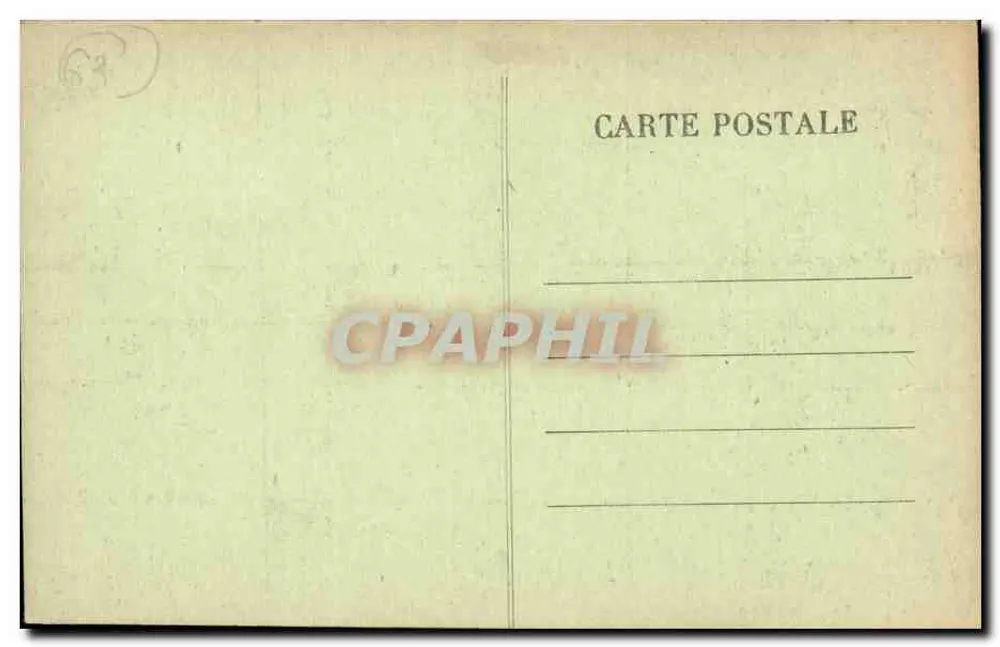 Auvergne — Alte Steinhaus — Auvergne, 6243 - Rückseite