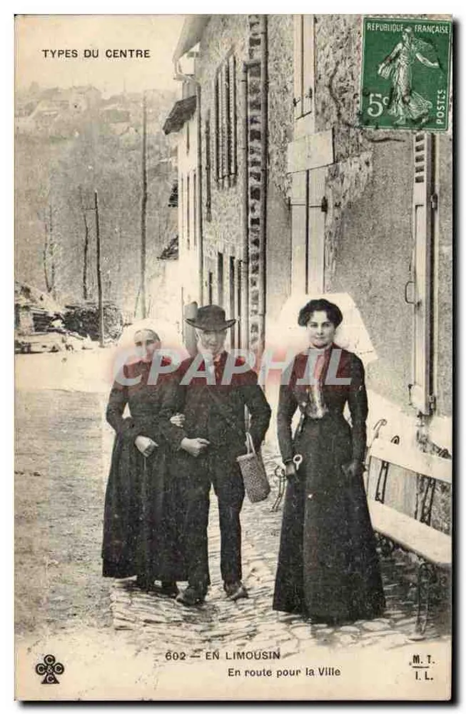 In Limousin — Auf dem Weg zur Stadt — M. T. I. L. - Vorderseite