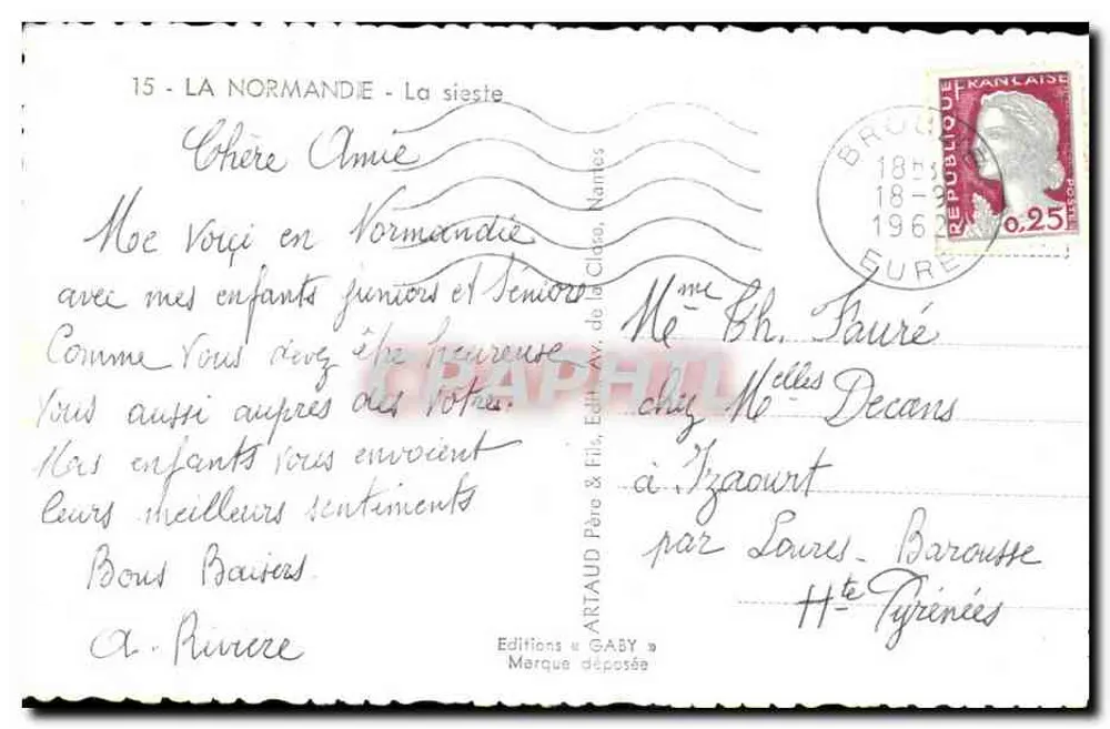A Normandia — A soneca — Edições Gaby - Verso