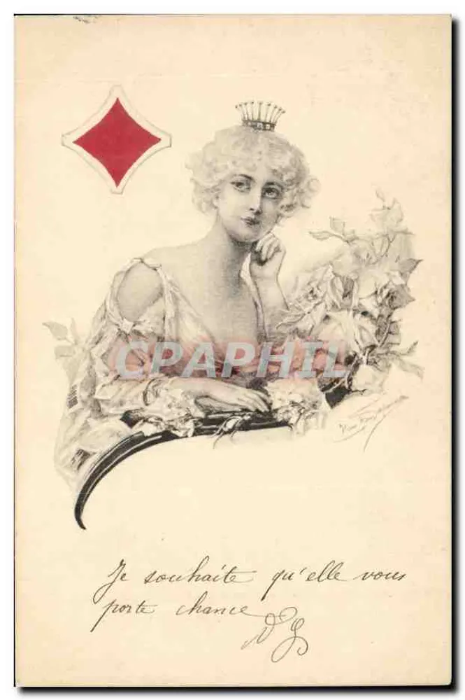 Ich wünsche, dass sie Ihnen Glück bringt — Madame Pascal — Grenoble — Nr. 870 - Vorderseite