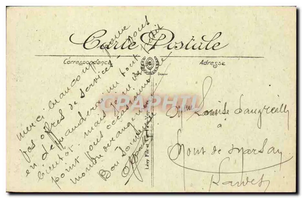 Tunis — Banque da Argélia — LL - Verso