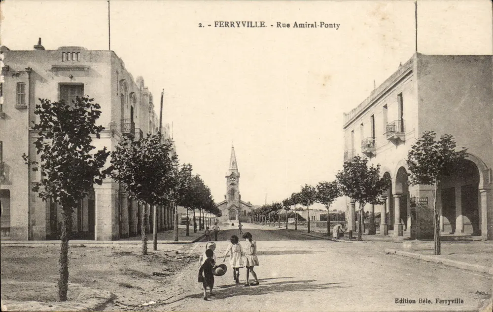Ferryville - Admiral-Ponty-Straße — Edition Bèle, Ferryville, Nr. 2 - Vorderseite