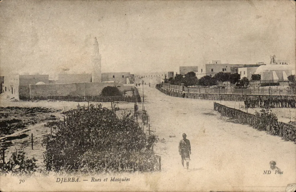 Djerba — Ruas e Mesquitas — ND Fot, n°70 - Frente