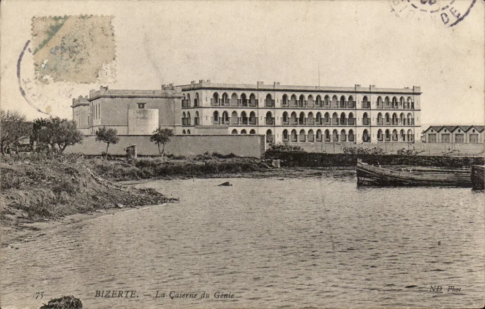 Bizerte — La Caserne du Génie — ND Phot, n°75 - Voorkant