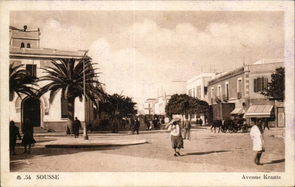 Sousse — Aleja Krantz — CI DES ARTS PHOTO-MÉCANIQUES - Awers