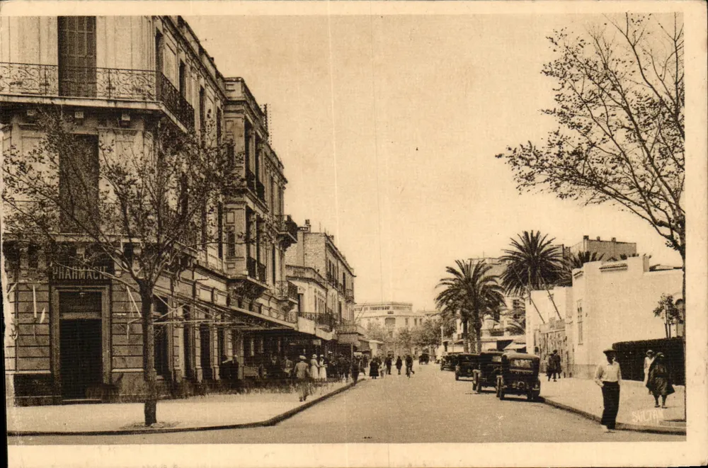 Avenue de France — Bizerte — Edition Photo Sultan, Béja - Vorderseite