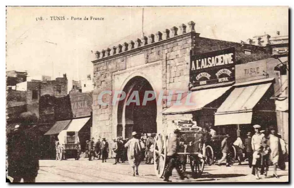 Tunis - Porte de France — Verlag K.M.T. Nr. 578 - Vorderseite