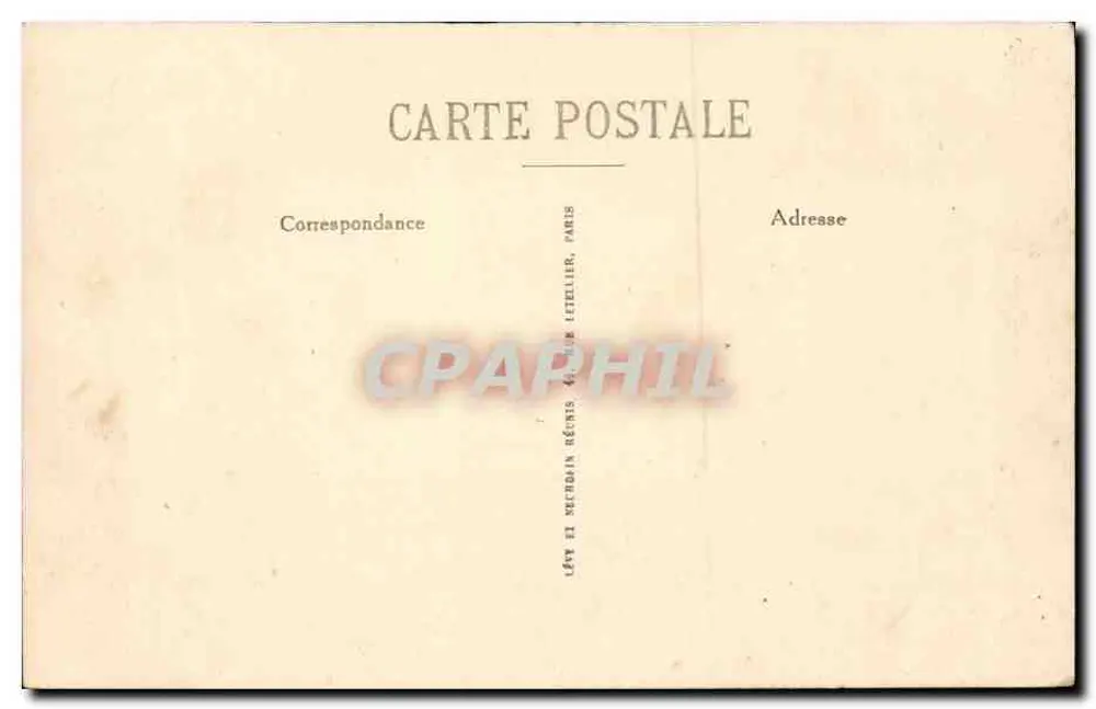 TUNIS - Ansicht des italienischen Theaters — Verlag Ph. Pill, Nr. 358 - Rückseite