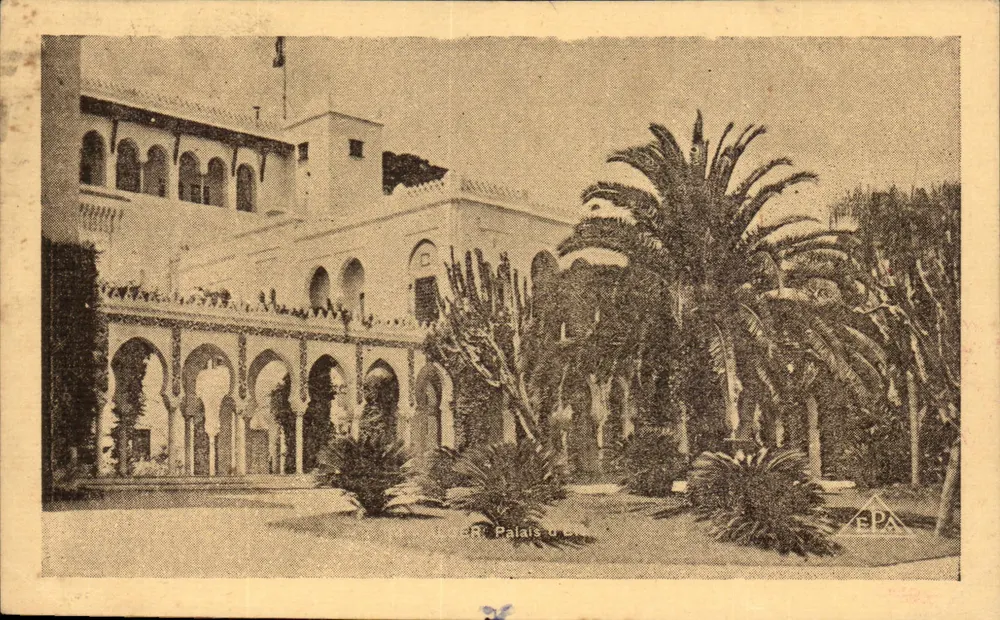 Palácio de Verão — Argélia — Editor EPA, número de série não visível - Frente