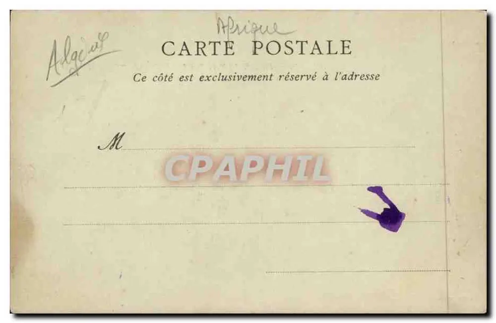 Carthage — Erhöhte Kapelle zur Erinnerung an Saint Louis — ND Pbot - Rückseite