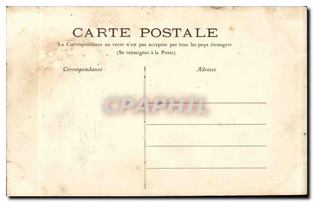 Le Lioran — Der Tunnel der Straße (Länge, 1800 Meter) — M.T. — Cantal — L'Auvergne - Rückseite