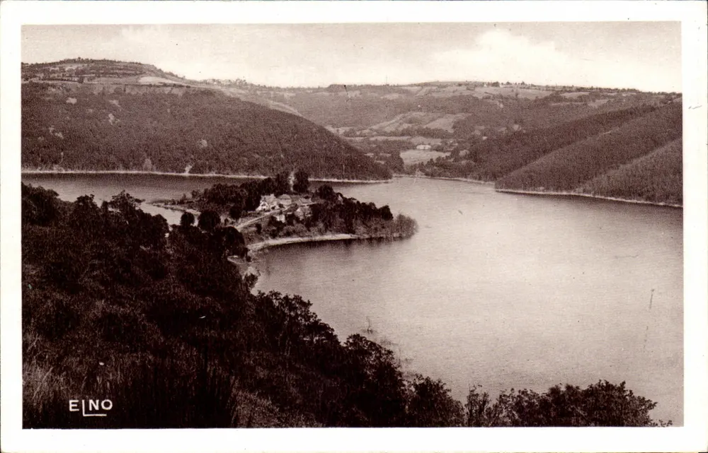 Presqu'île de Laussac — Panoramablick — EINO - Vorderseite