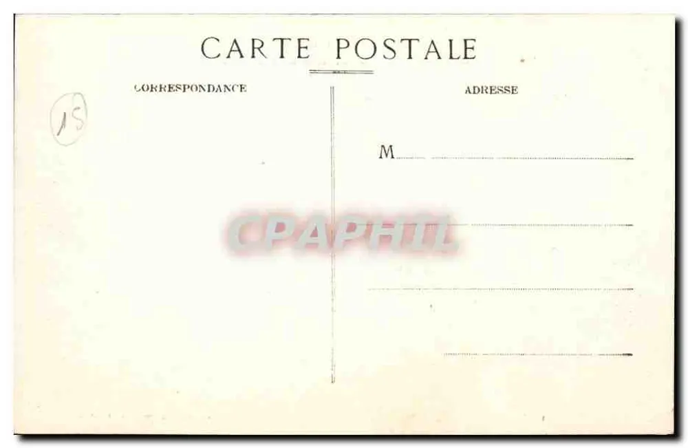 O Viaduto de Garabit — Cantal — Editor: H. Béret, Aurillac - Verso