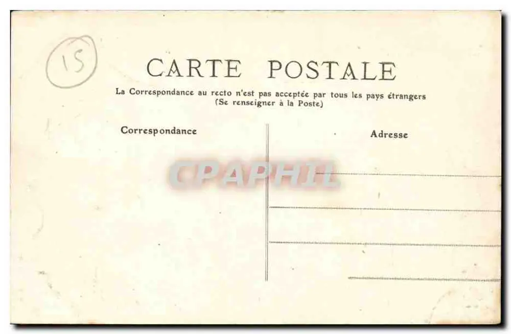 Cirque de Mandailles — Puy de Poytre-Arse, Puy de Bataillouste, Le Griounot — editor não visível - Verso