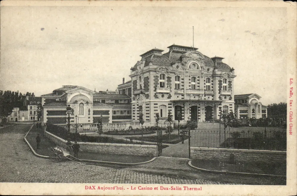 DAX Oggi - Il Casinò e il Salino Termale di Dax — Lib. Vielle, Dax - Chiche Clouet - Recto