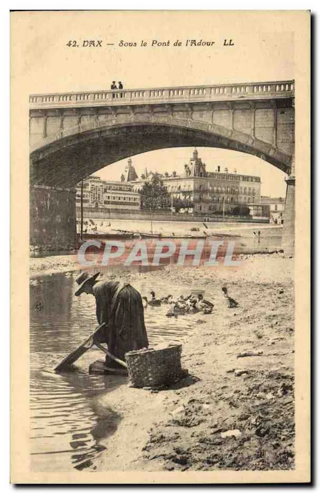 DAX — Sob o Ponte do Adour — LL - Frente