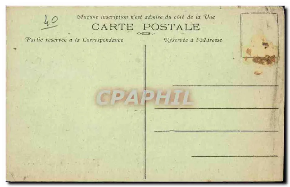 Parentis-en-Born (Landes) — As Escolas — Fototipia Marcel Delboy, Bordeaux - Verso
