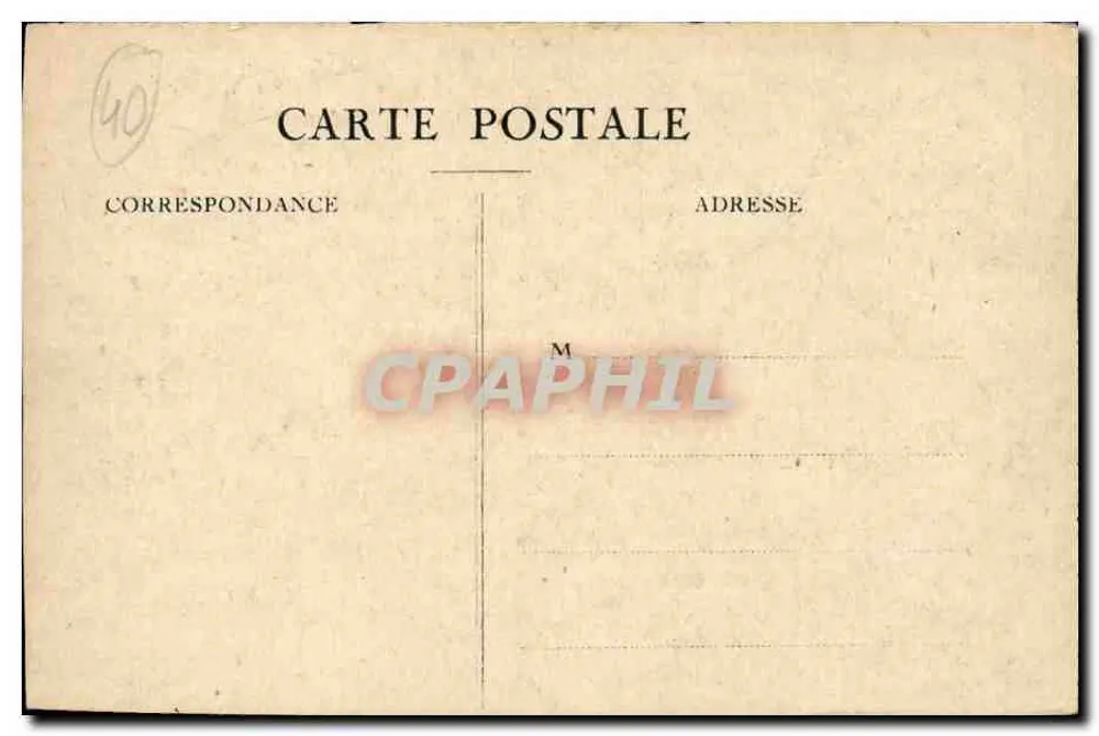 Landes — Um canto de fazenda — Almanach Vermot, Cl. Horizons de France - Verso