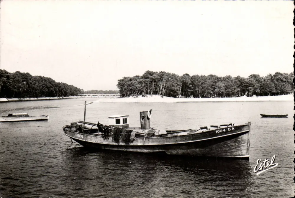Cap-Breton — Ansicht des Eingangs zum Kanal und der Bourret-Strand — Estel - Vorderseite