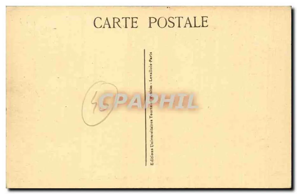 Berceau de Saint-Vincent-de-Paul — Die Saal der Feiern — Editions Levallois - Rückseite