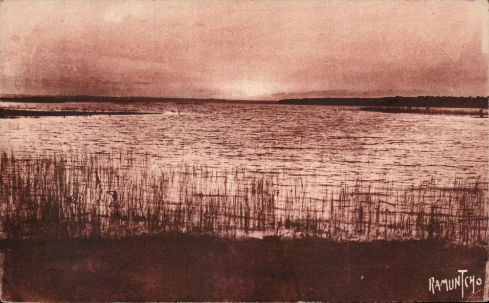 Puesta de Sol en el Pays Landais — Ramuntcho - Anverso