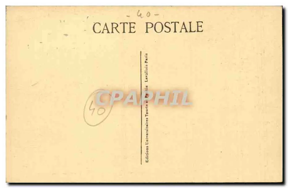 Wiege von Saint-Vincent-de-Paul — Altersheim — Verlag: Éditions Universitaires Tourde et Parisia - Rückseite