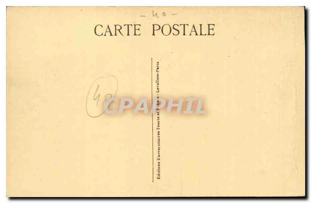 Berceau de Saint-Vincent-de-Paul — L'École Apostolique — Éditions Universitaires Tourte et Pétina - Levallois-Paris - Rückseite