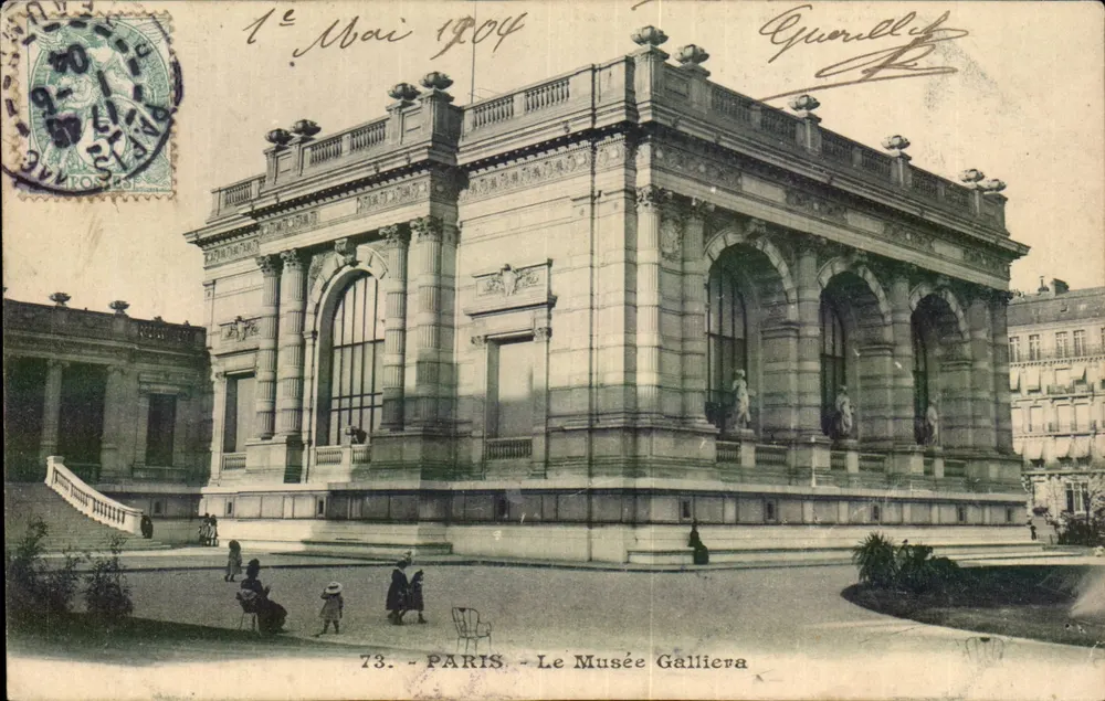 Paris - O Museu Galliera — editor Guerillot, n°73 - Frente