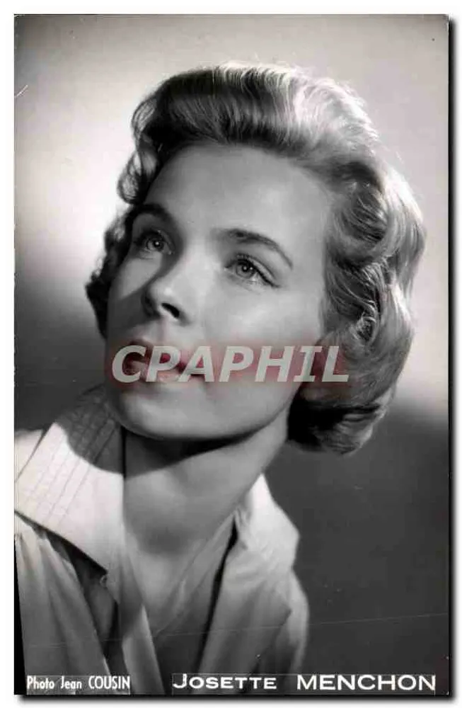 Josette Menchon — Portrait — Foto Jean Cousin - Vorderseite