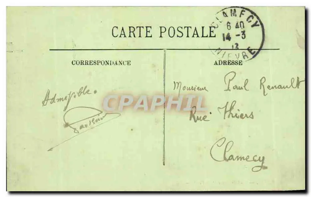Paris — Notre-Dame e o Ponte — LL. — n°128 - Verso