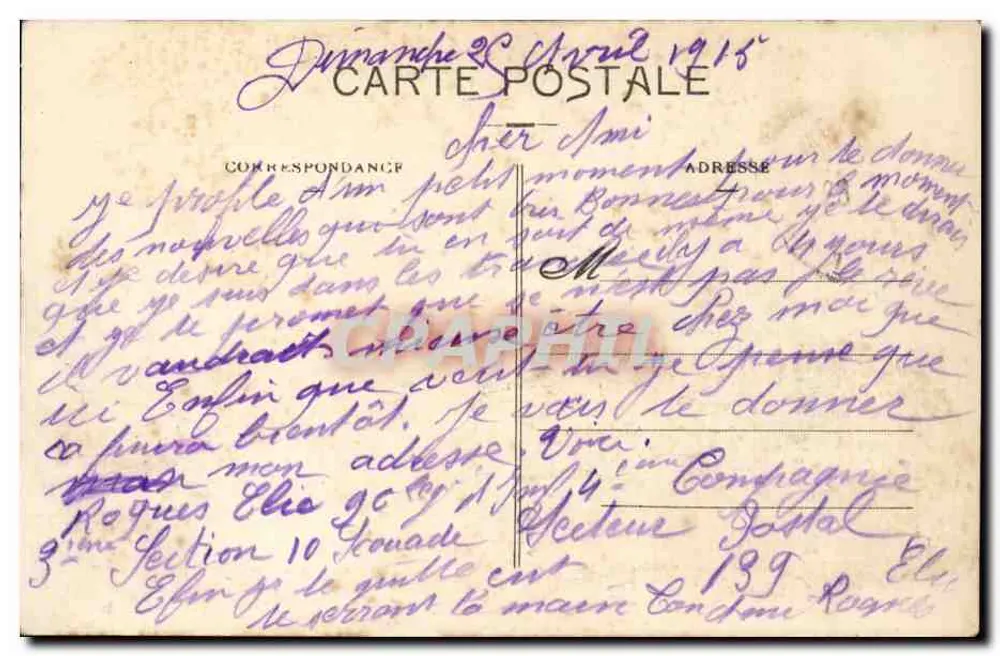 Nîmes — Os Três Piliers Romanos — AR - Verso