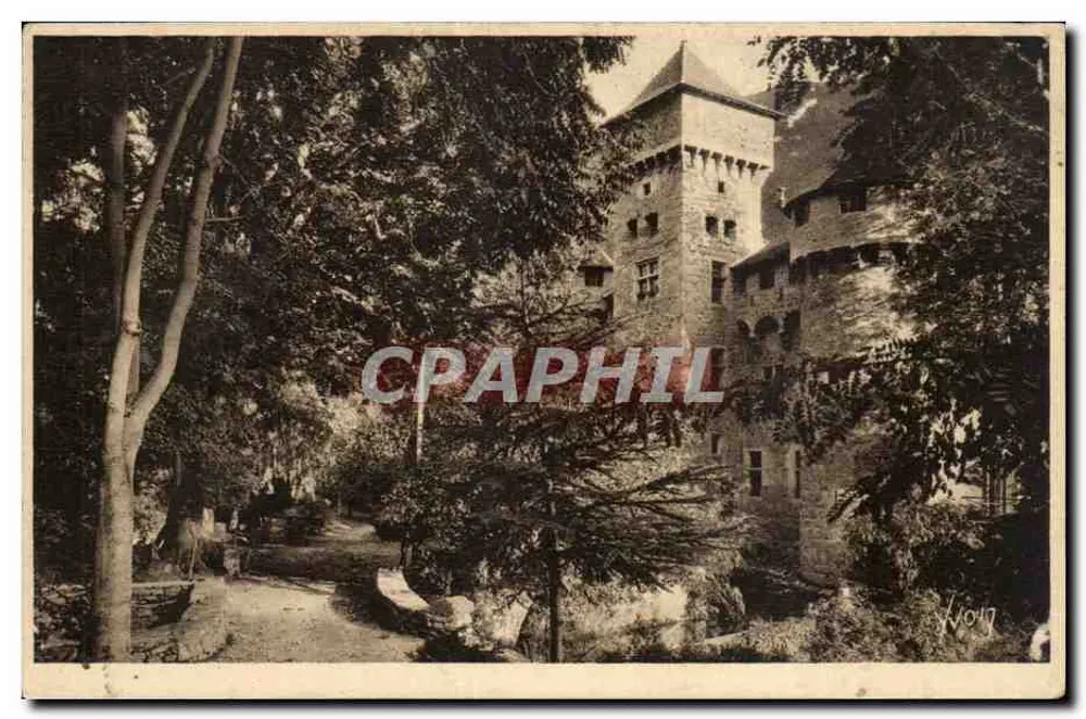 Schloss La Caze — Schlucht des Tarn — 15. Jahrhundert (Lozère) — Éditions d'Art YVON - Vorderseite