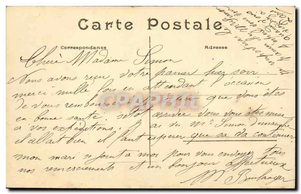 Parijs — De Kunsten en Handwerken — S.R.A. n°131 - Achterkant