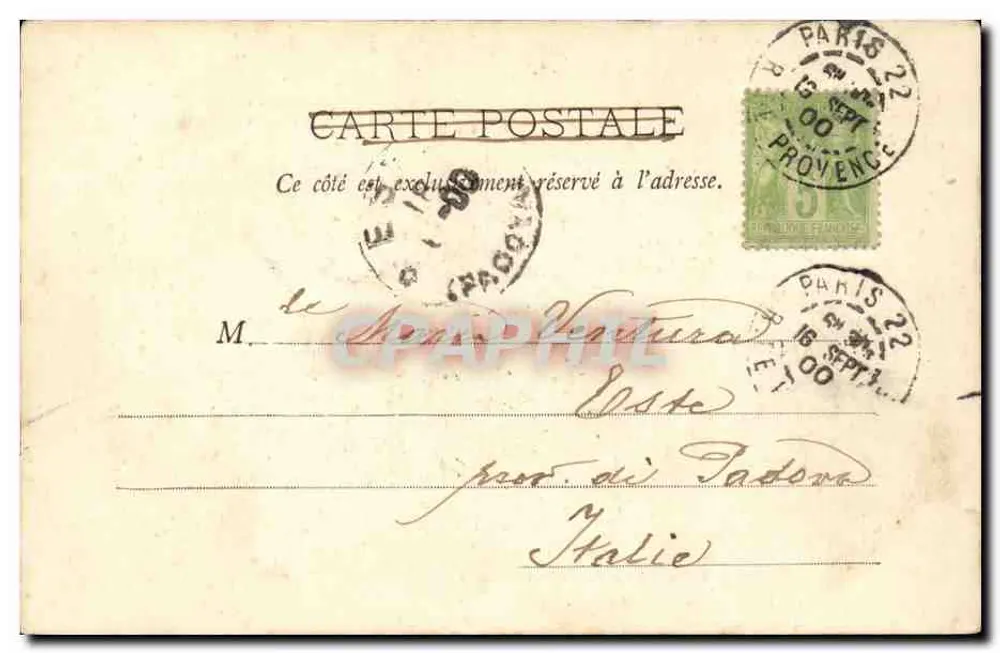 Paris - A Porta Saint-Martin — A. Tardido, Paris - Verso