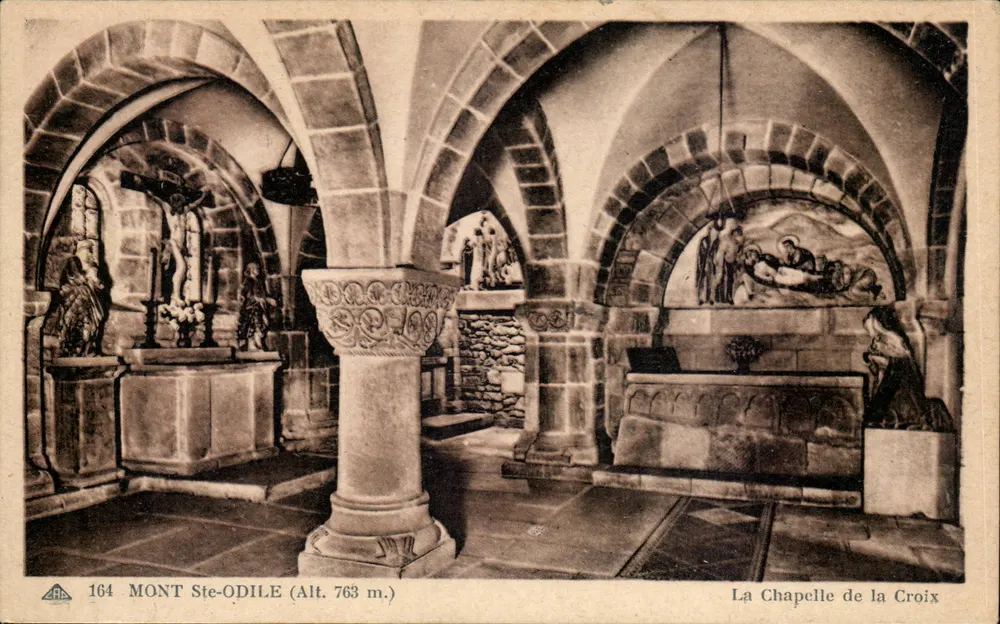 Mont Ste-Odile — Die Kapelle der Kreuz — Sonderausgabe des Klosters - Vorderseite