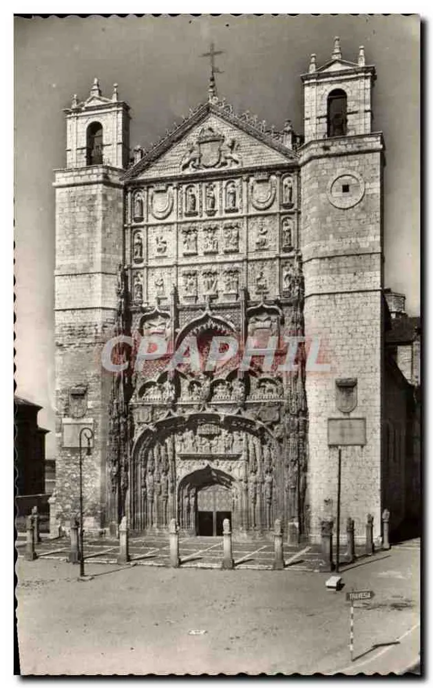 Valladolid — Fassade der Kirche San Pablo — Editions García García - Vorderseite