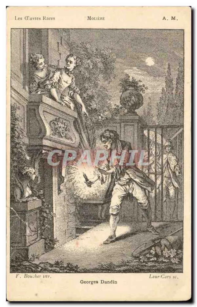 Georges Dandin — Szene aus Molière — Edition A. M. - Vorderseite