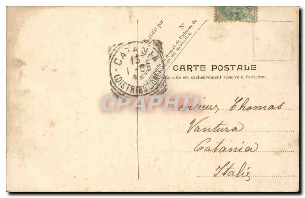 Portes du Carrousel (Seiten der Quais) — Paris — Verlag Blanche & Compagnie, Nr. 146 - Rückseite