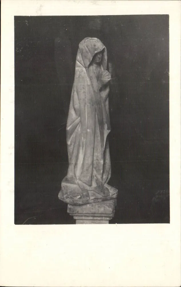 Estátua da Virgem com o Menino — editor desconhecido, número de série não visível - Frente