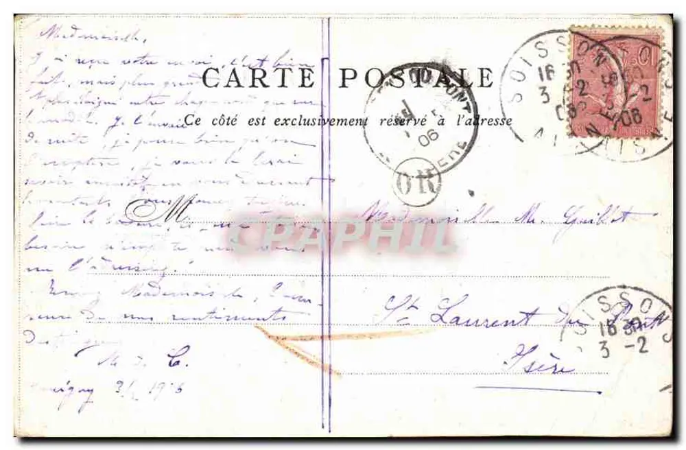 Panteão — Editado pelo Bon Marché — Paris - Verso