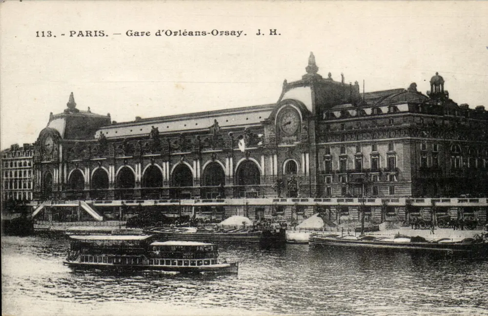 Paris — Estação de Orleãns-Orsay — J. H. — n°113 - Frente