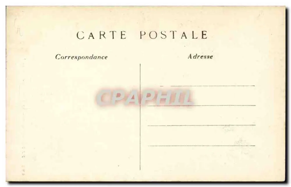 Paris (6. Arrondissement) — Der Luxembourg-Park und der Panthéon — C. M. n° 492 - Rückseite