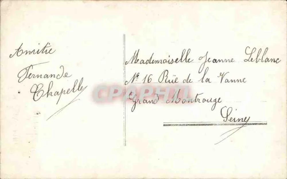 Paar in Frühlingsgarderobe — Souvenir de Printemps — Nr. 463 - Rückseite