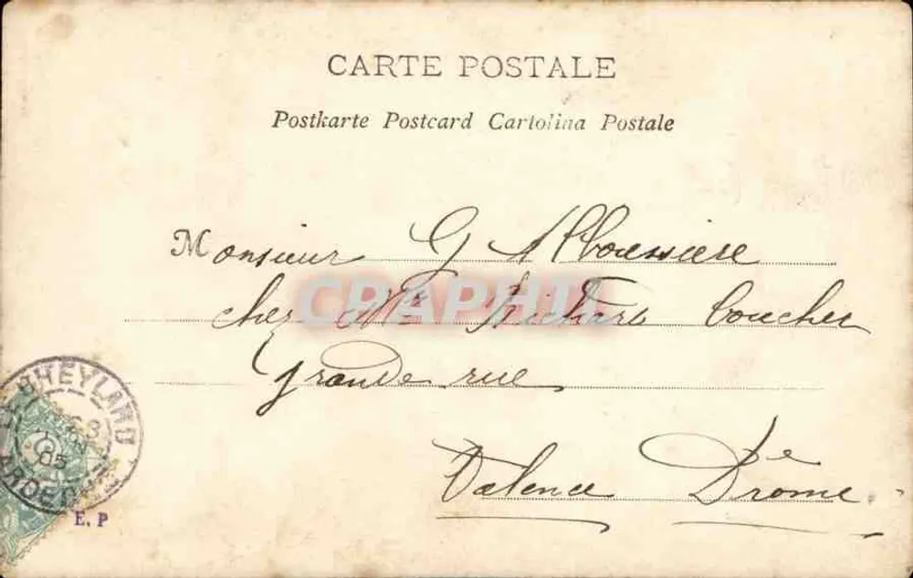 Um gesto de menina — O gentil galantin perturba a menina — E.P. - Verso