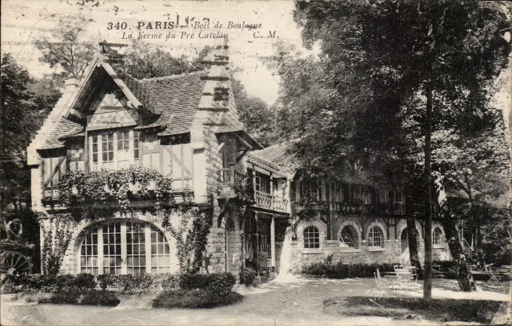 Paris - Bois de Boulogne - Die Farm von Pré Catelan — C. M. n°340 - Vorderseite