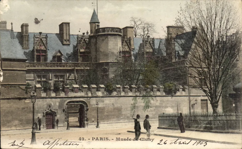 Museu de Cluny — Paris — Affectées - Frente